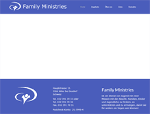 Tablet Screenshot of family-ministries.ch